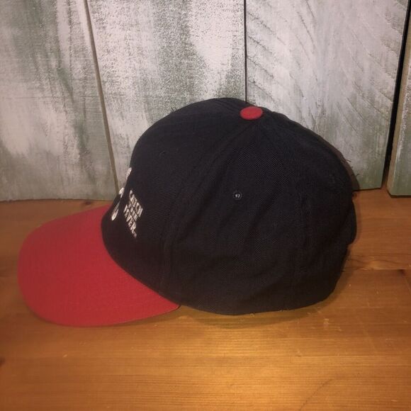 Atlanta Braves Hat VTG Snapback Size M/L Cap 1992 Division Champs USA Made MLB - Picture 2 of 6